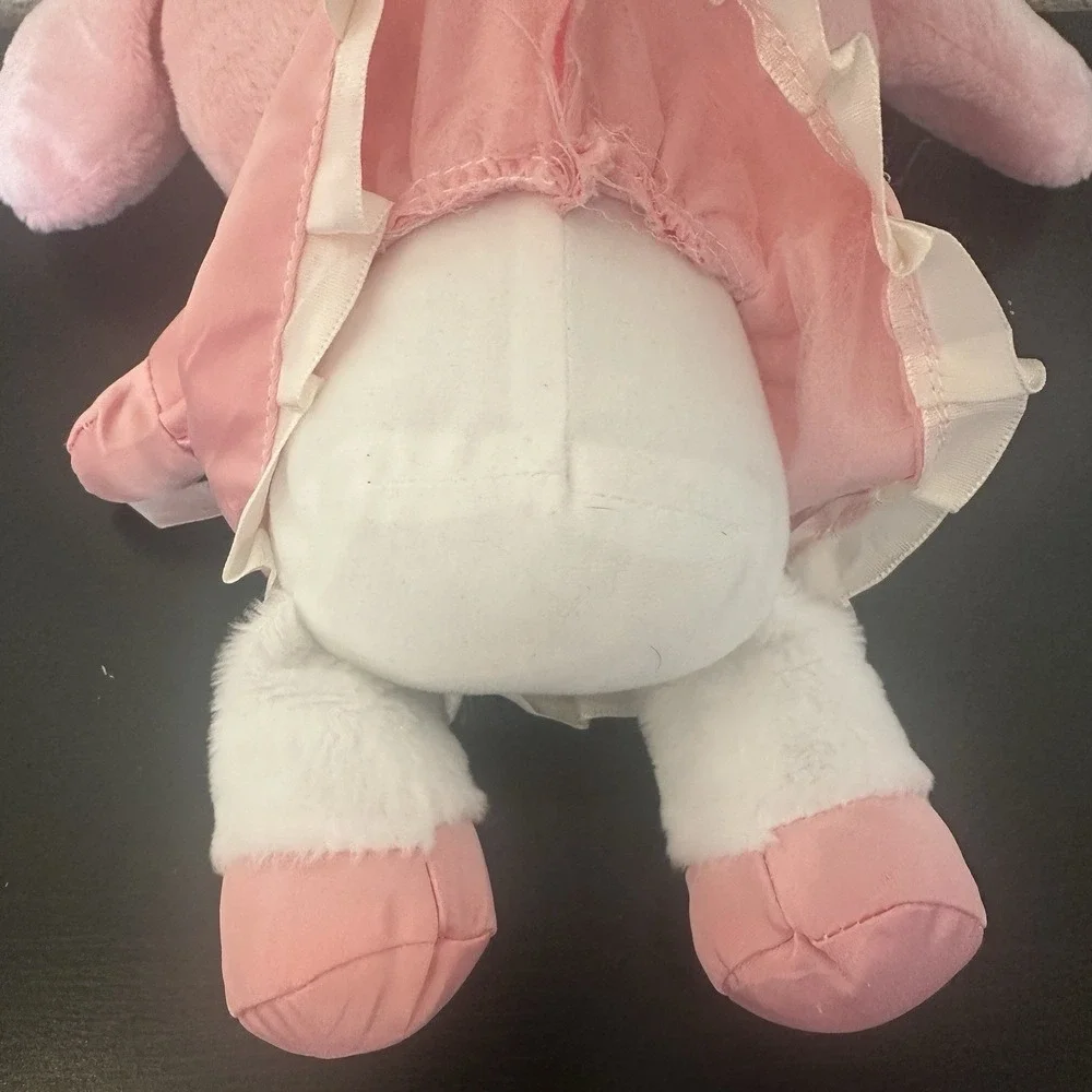 Sanrio My Melody‎ Pink Plush Hello Kitty Japan Maid Ribbon Head Piece 10 Inches